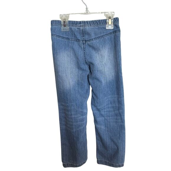 naartjie Girls Jeans Sz 5 Elastic Waist Lightweight Light Wash Blue Denim - Picture 3 of 6